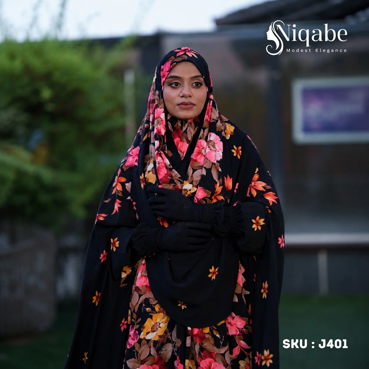 Premium Turkish Kaftan Silk Long Khimar