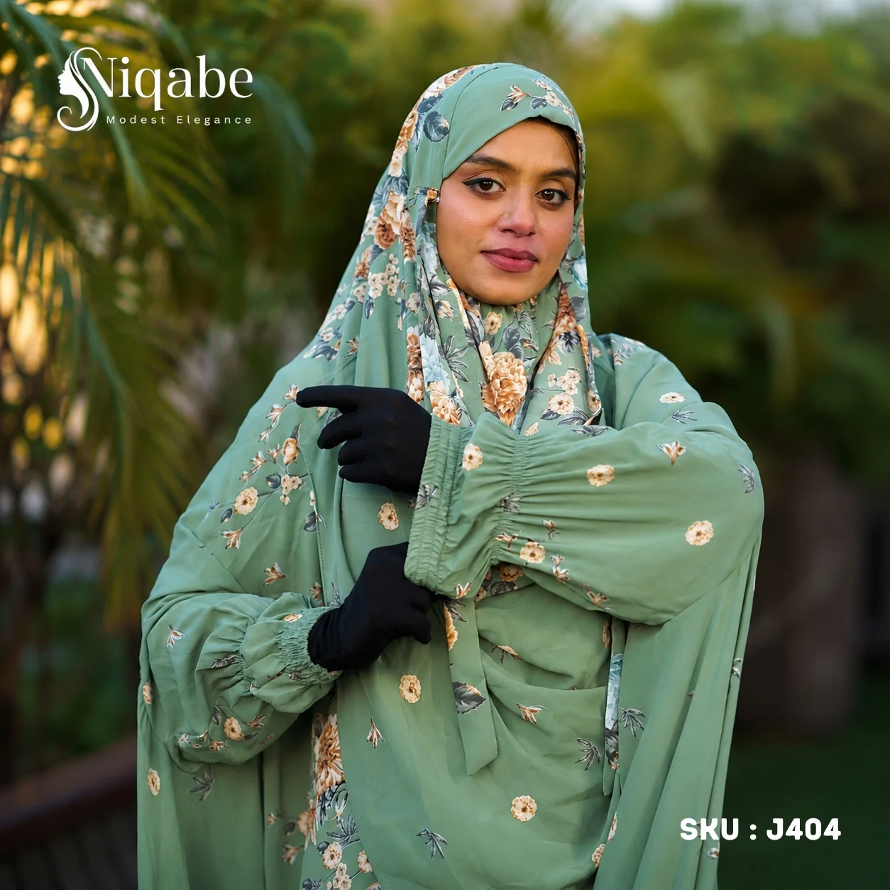 Premium Turkish Kaftan Silk Long Khimar