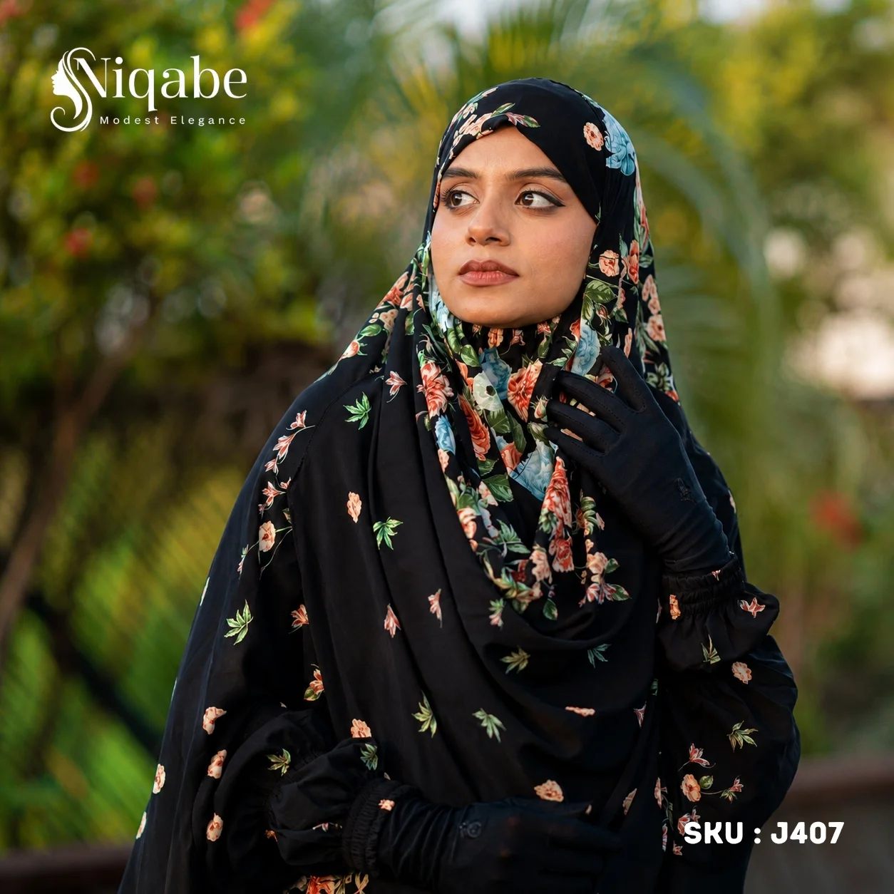 Premium Turkish Kaftan Silk Long Khimar