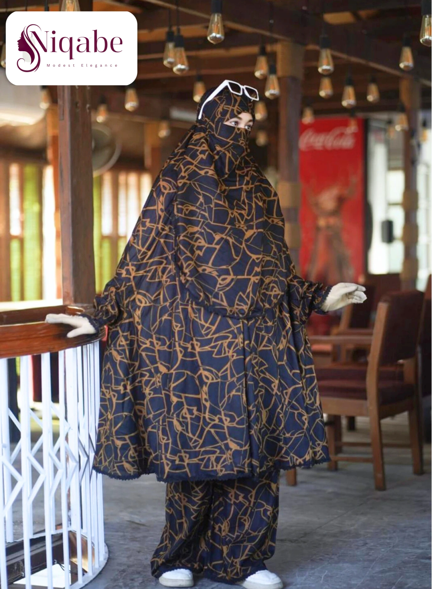101 - Lilen Premium Khimar With Plazo
