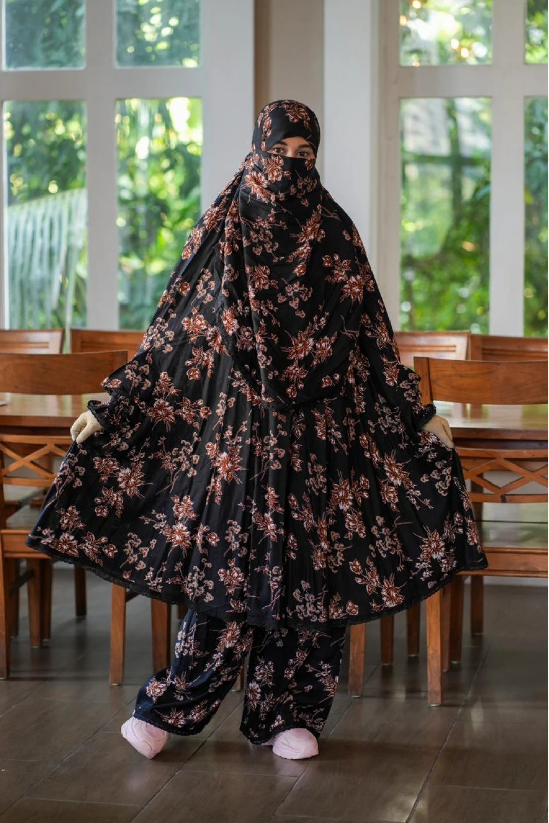 105 - Lilen Premium Khimar With Plazo
