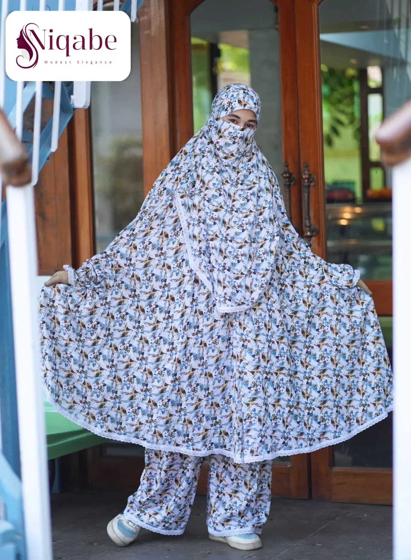 106 - Lilen Premium Khimar With Plazo