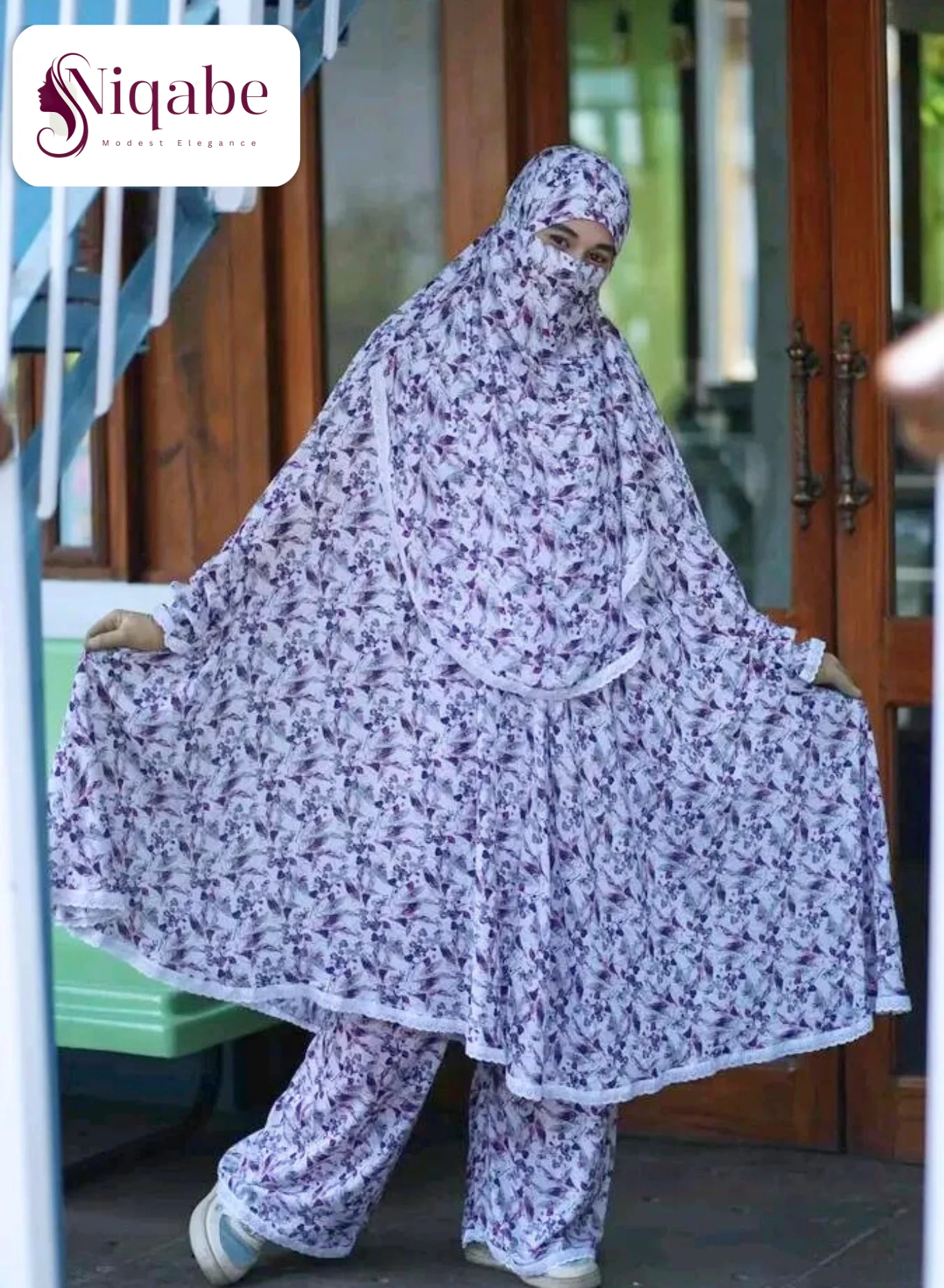 108 - Lilen Premium Khimar With Plazo