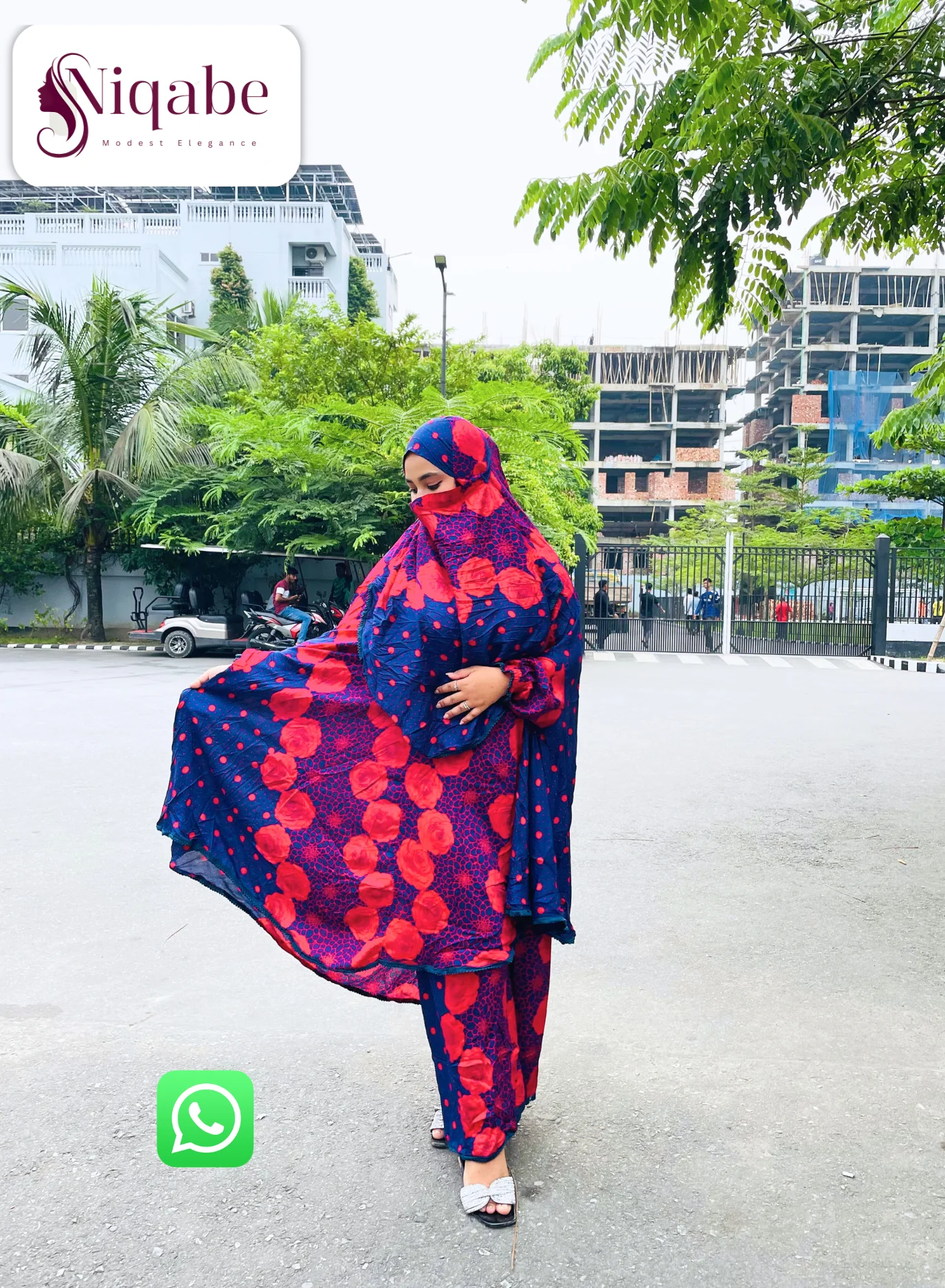 123 - Lilen Premium Khimar With Plazo