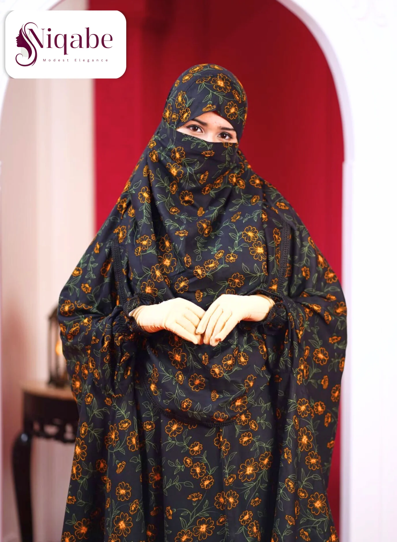 146 - Lilen Premium Khimar With Plazo