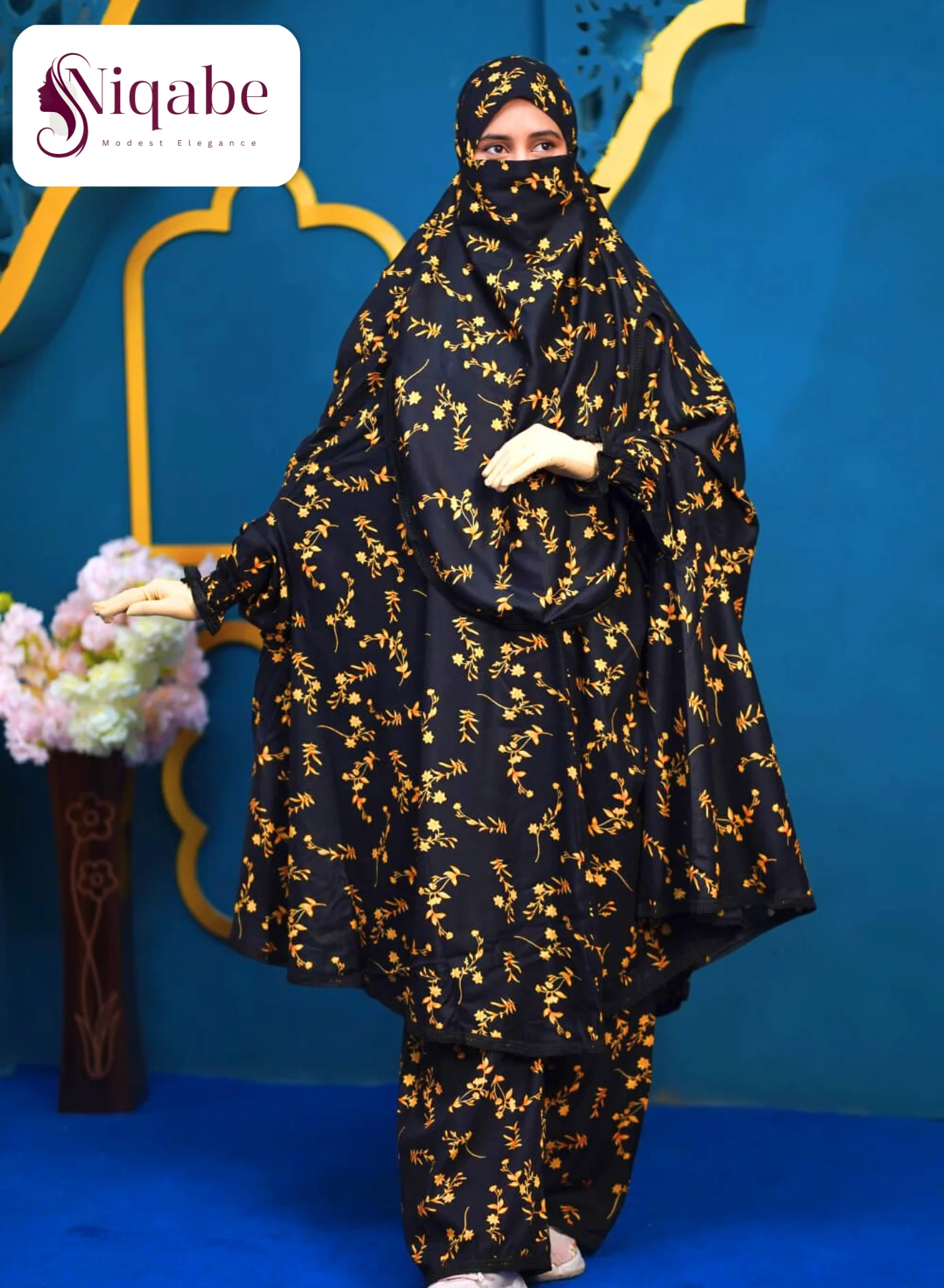 148 - Lilen Premium Khimar With Plazo