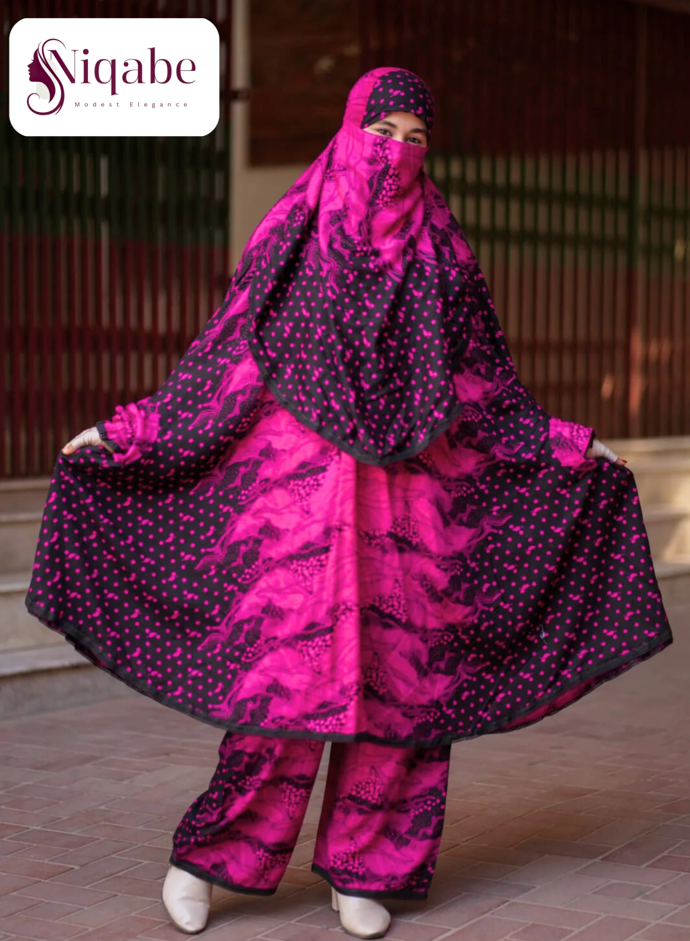 164 - Lilen Premium Khimar With Plazo