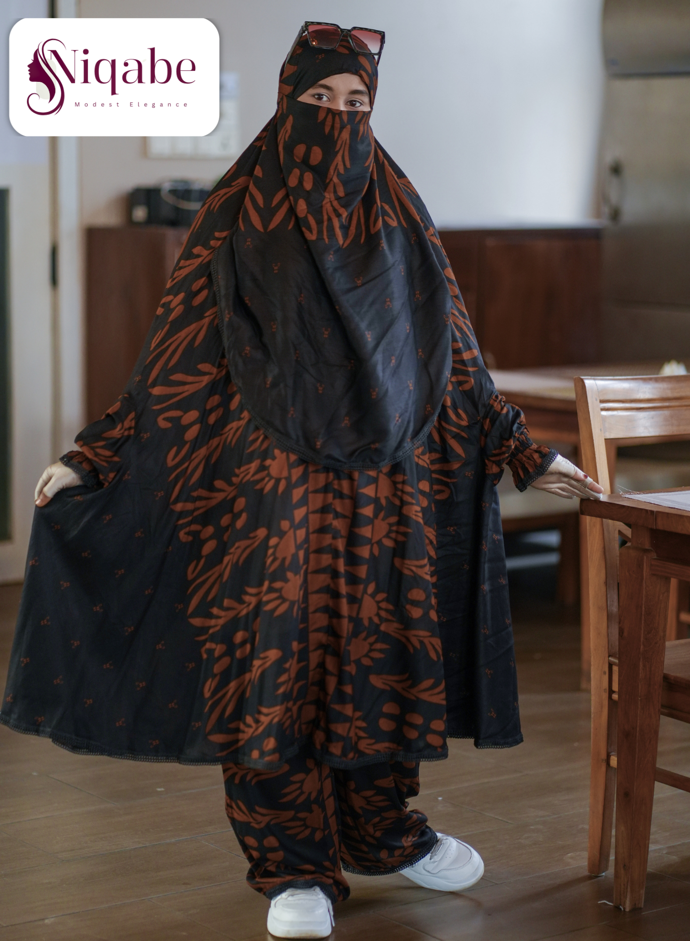 191 - Lilen Premium Khimar With Plazo