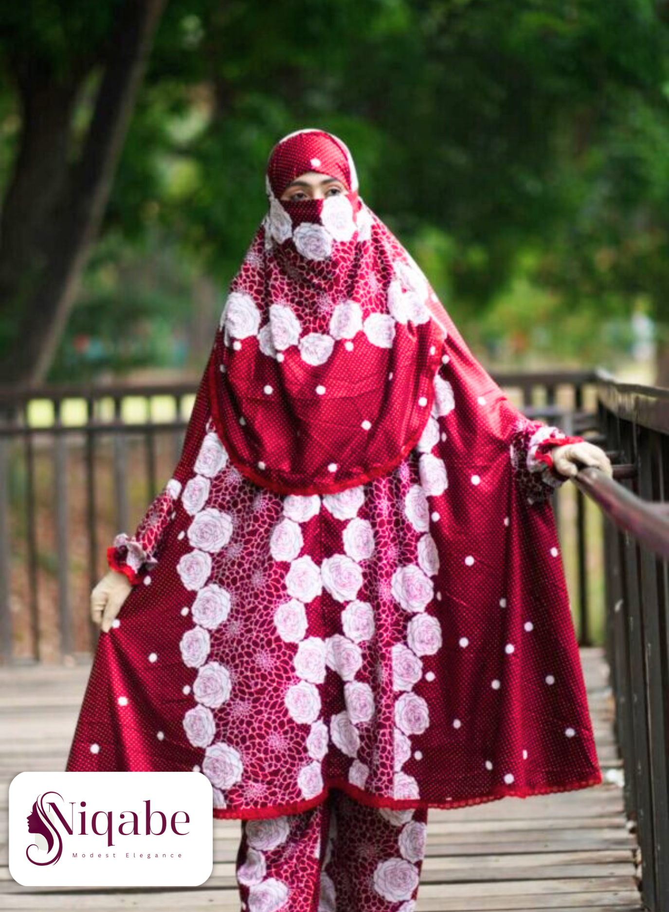 103 - Lilen Premium Khimar With Plazo