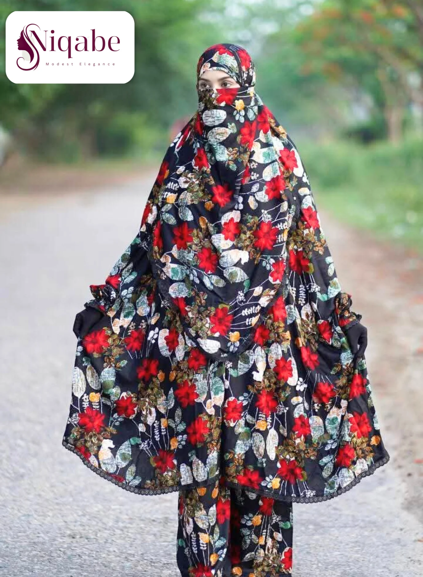 122 - Lilen Premium Khimar With Plazo