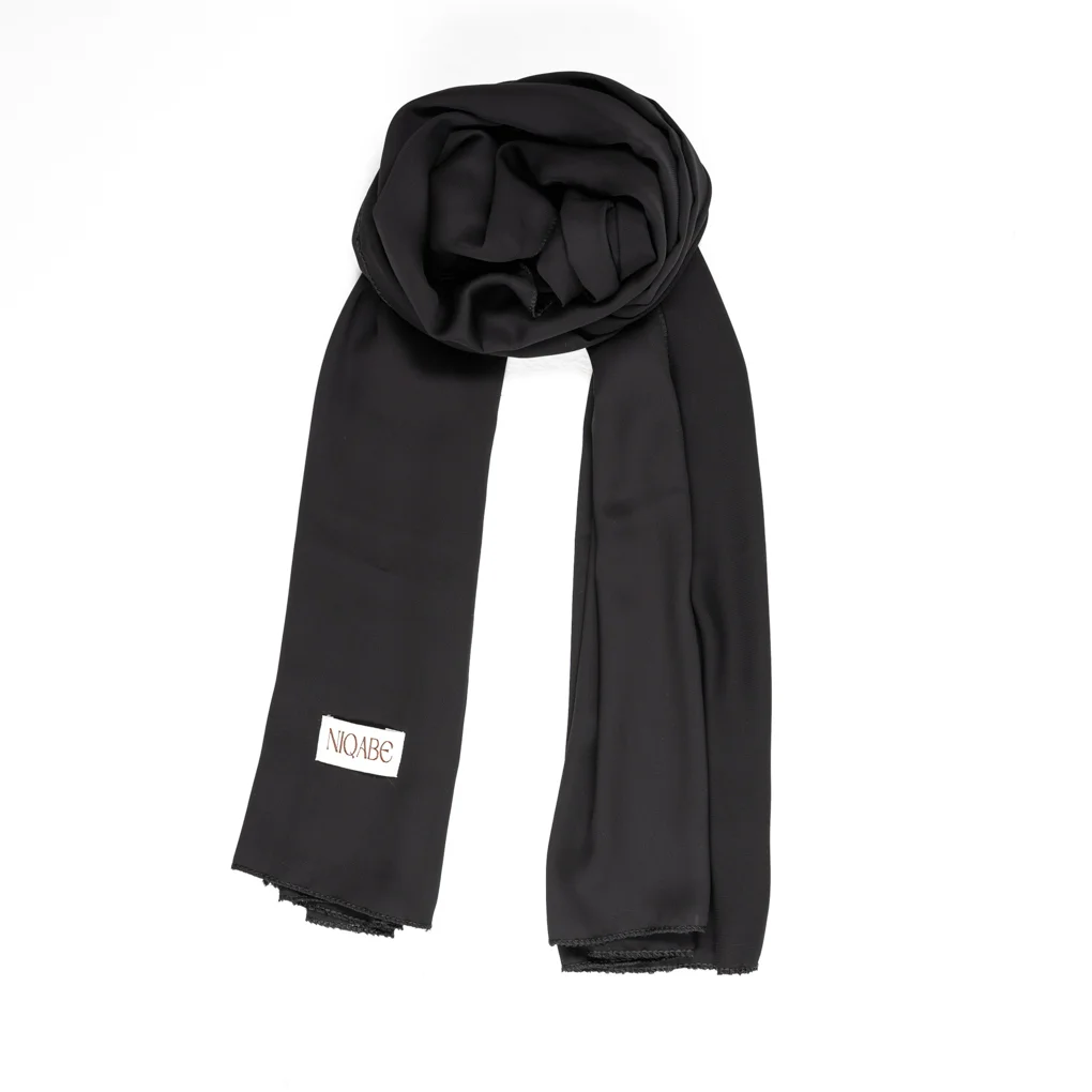 Signature Cherry Hijab - Classic Black