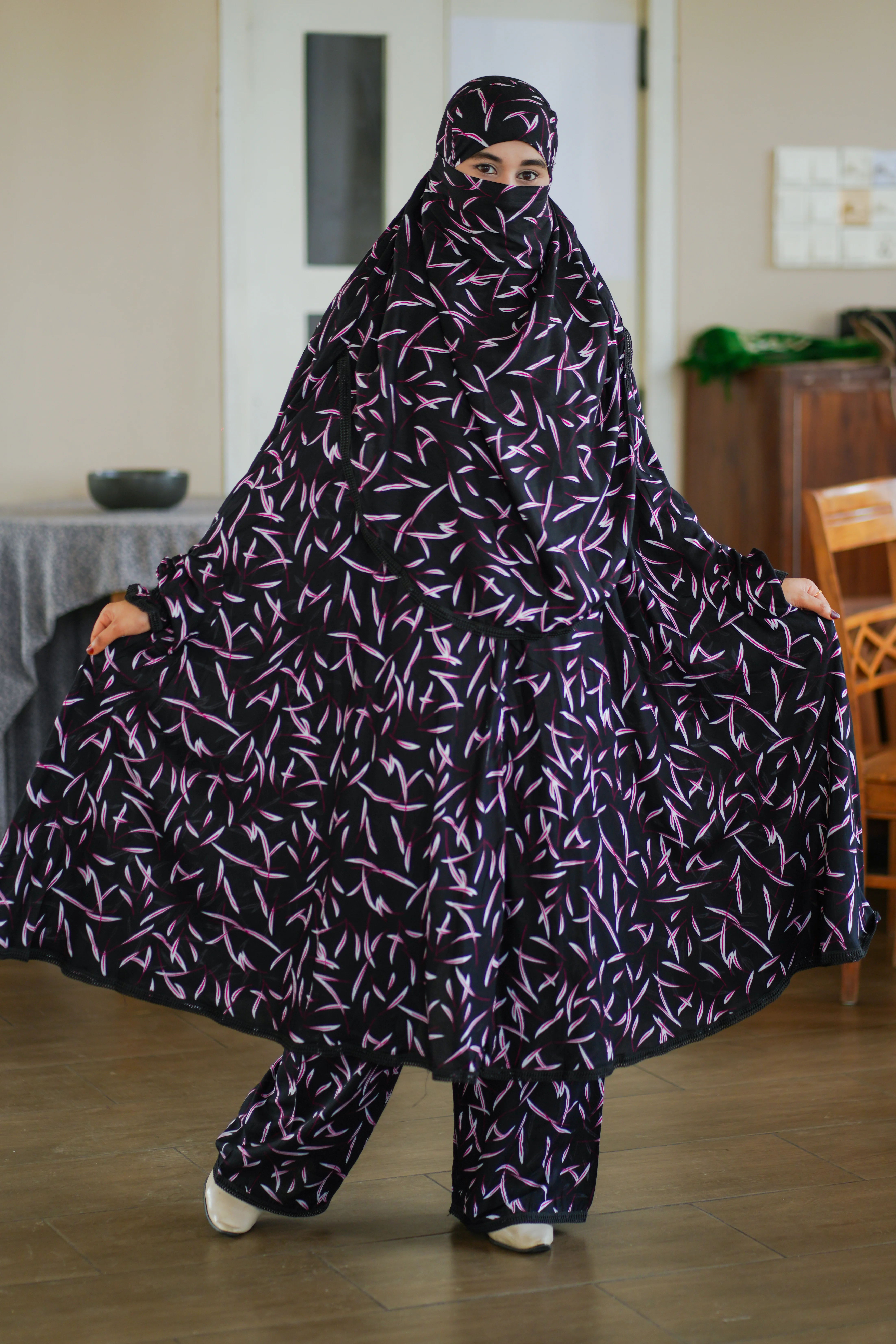205 - Lilen Premium Khimar With Plazo