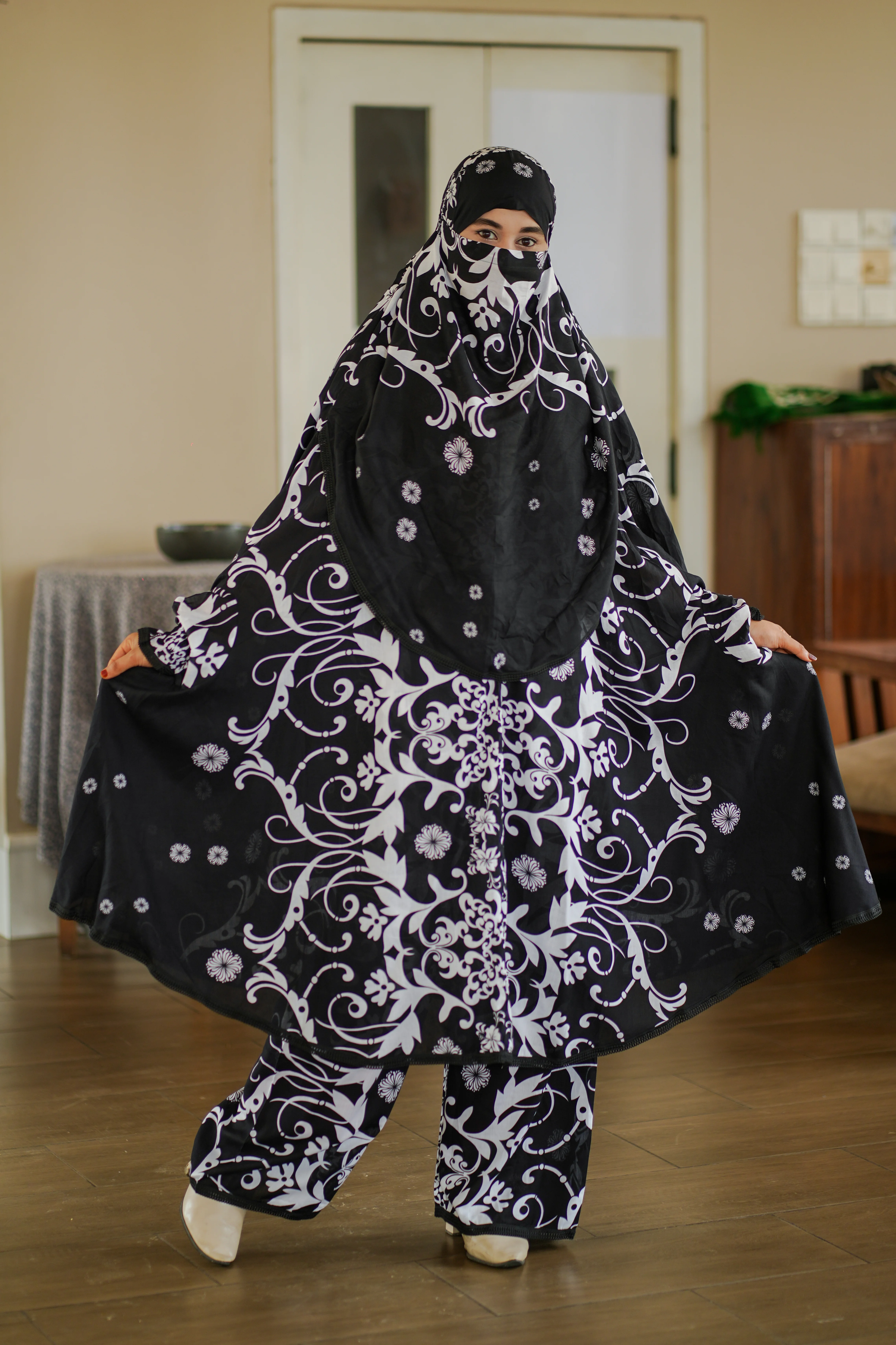 207 - Lilen Premium Khimar With Plazo