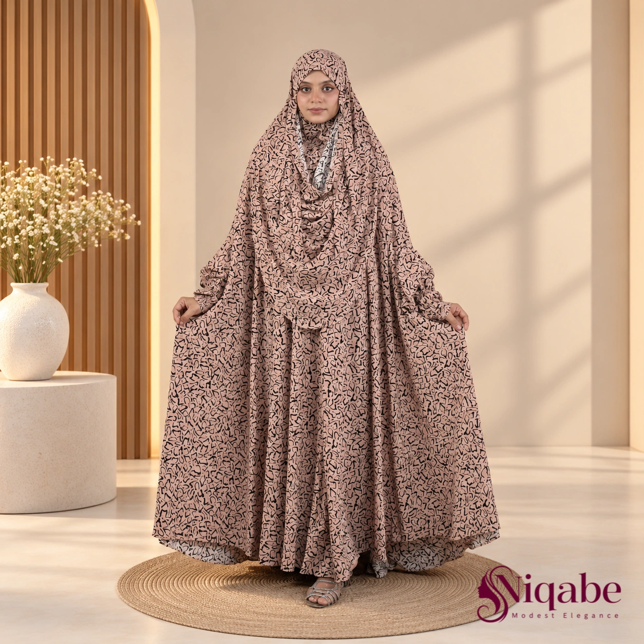 Luxury LX Floor-Touch Jilbab J702