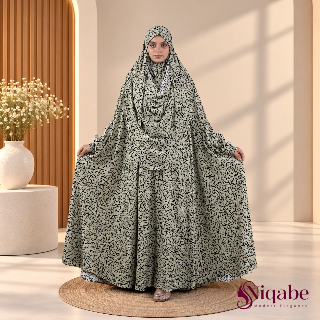 Luxury LX Floor-Touch Jilbab J703