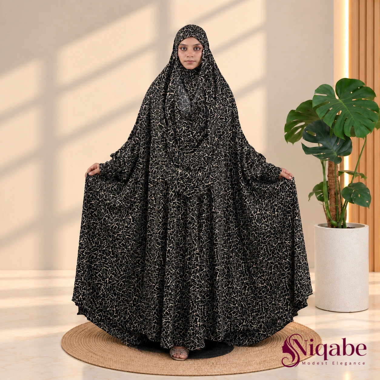 Luxury LX Floor-Touch Jilbab J704