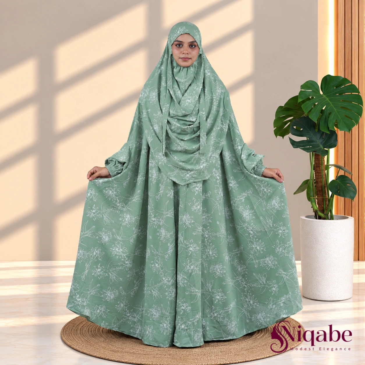 Luxury LX Floor-Touch Jilbab J707
