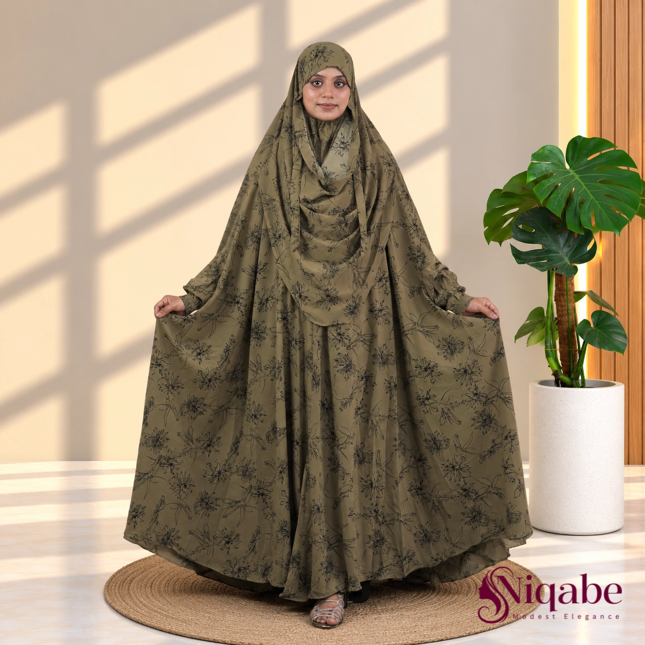 Luxury LX Floor-Touch Jilbab J708